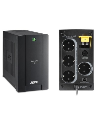 BC750-RS APC Back-UPS 750 ВА. Источник бесперебойного питания. APC в Петропавловске-Камчатском