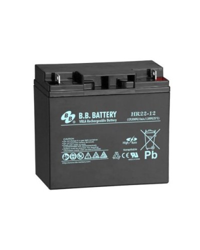 B.B. Battery HR 22-12. Аккумулятор герметичный свинцово-кислотный. B.B. Battery в Петропавловске-Камчатском