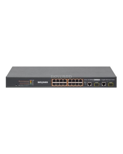 STW-1622HP. Коммутатор 16-портовый. Beward в Петропавловске-Камчатском