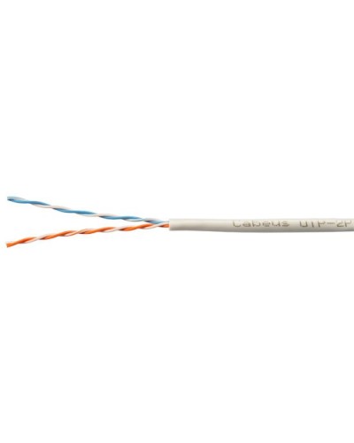 UTP-2P-Cat.5e-SOLID-LSZH-GY-LIGHT-100 (11079c-5). Кабель «витая пара» (LAN) для структурированных систем связи. CABEUS в Петропавловске-Камчатском