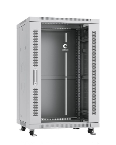 SH-05C-22U60/100 (7054c). Шкаф телекоммуникационный 19 напольный 22U. CABEUS в Петропавловске-Камчатском