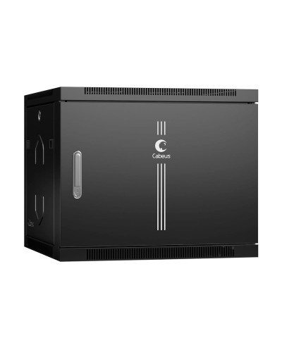 SH-05F-9U60/45m-BK (8601c). Шкаф телекоммуникационный 19 настенный 9U. CABEUS в Петропавловске-Камчатском