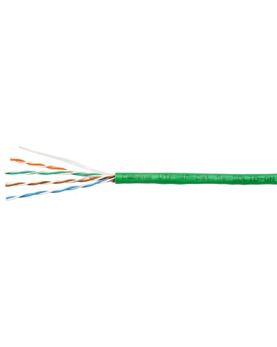 UTP-4P-Cat.5e-SOLID-LSLTx-GN (10990c). Кабель «витая пара» (LAN) для структурированных систем связи. CABEUS в Петропавловске-Камчатском