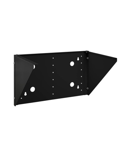 NC-6U-V-BK (12027c). Кронштейн настенный вертикальный 19 6U, цвет черный. CABEUS в Петропавловске-Камчатском