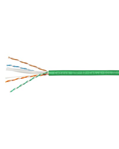 UTP-4P-Cat.6-SOLID-LSLTx-GN-100 (11139c-5). Кабель «витая пара» (LAN) для структурированных систем связи. CABEUS в Петропавловске-Камчатском