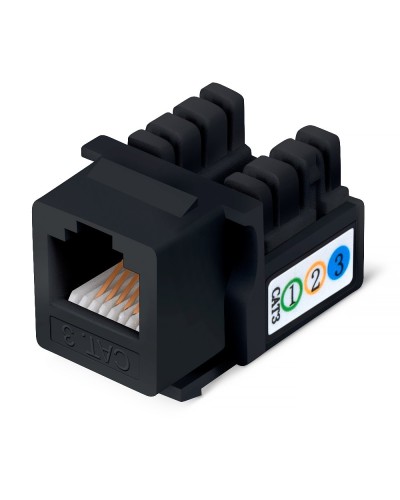 KJ-RJ12-90-BK (9481c): Вставка Keystone Jack в Петропавловске-Камчатском