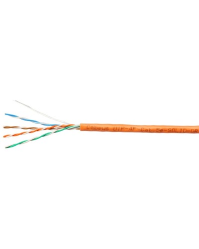 UTP-4P-Cat.5e-SOLID-OR-100 (7253c-5). Кабель «витая пара» (LAN) для структурированных систем связи. CABEUS в Петропавловске-Камчатском