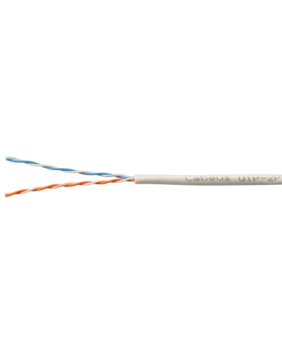 UTP-2P-Cat.5e-SOLID-LSZH-GY-LIGHT-500 (11079c). Кабель «витая пара» (LAN) для структурированных систем связи. CABEUS в Петропавловске-Камчатском