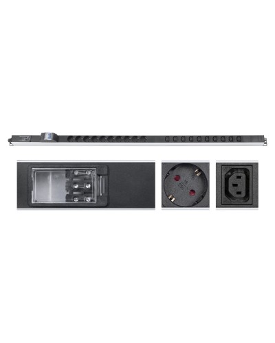 PDU-16-10S-10C13-B-T (9550c). Блок розеток. CABEUS в Петропавловске-Камчатском