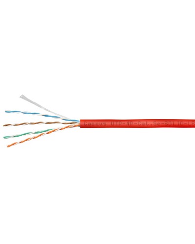 UTP-4P-Cat.5e-SOLID-LSZH-RD (9778c). Кабель «витая пара» (LAN) для структурированных систем связи. CABEUS в Петропавловске-Камчатском