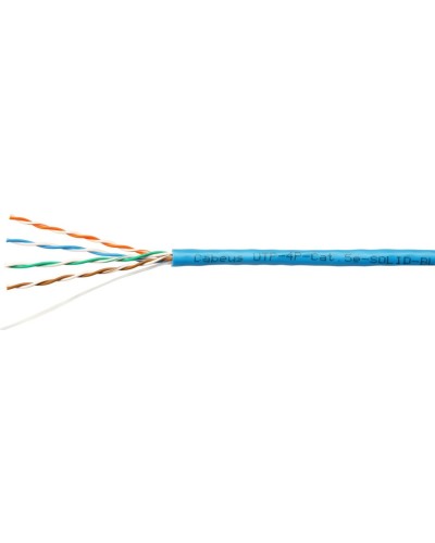 UTP-4P-Cat.5e-SOLID-BL (7248c). Кабель «витая пара» (LAN) для структурированных систем связи. CABEUS в Петропавловске-Камчатском