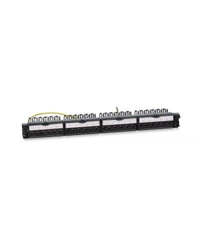 PL-24-KJ-RJ45-Cat.6-SH-180T (11833c): Патч-панель 19" (1U), 24 порта RJ-45, категория 6, полностью экранированная в Петропавловске-Камчатском