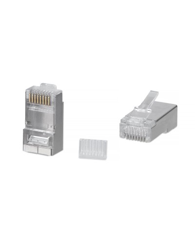 8P8C-SH-C6-TWP (100 шт) (7779c). Разъем RJ-45. CABEUS в Петропавловске-Камчатском