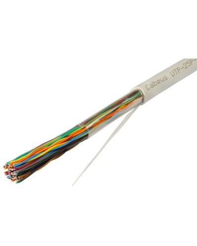 UTP-25P-Cat.3-IN (7279c). Кабель «витая пара» (LAN) для структурированных систем связи. CABEUS в Петропавловске-Камчатском