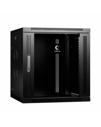 SH-05F-12U60/35-R-BK (10756c). Шкаф телекоммуникационный 19 настенный 12U. CABEUS в Петропавловске-Камчатском