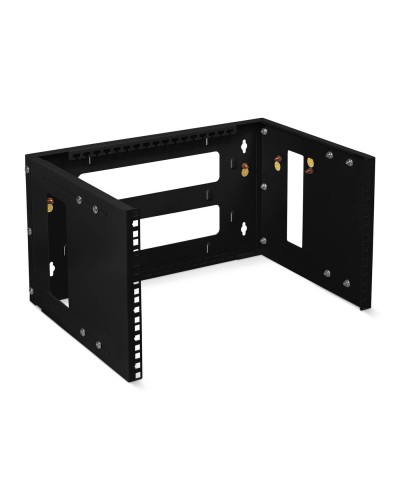 NC-6U-BK (11380c). Кронштейн настенный 19 6U, цвет черный. CABEUS в Петропавловске-Камчатском