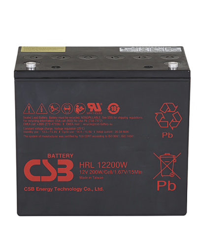CSB HRL 12200W FR. Аккумулятор герметичный свинцово-кислотный. CSB в Петропавловске-Камчатском