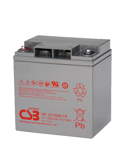 CSB HR 12120W FR. Аккумулятор герметичный свинцово-кислотный. CSB в Петропавловске-Камчатском