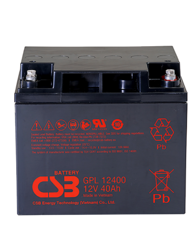 CSB GPL 12400. Аккумулятор герметичный свинцово-кислотный. CSB в Петропавловске-Камчатском