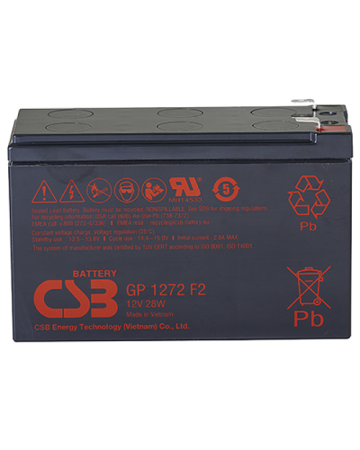 CSB GP 1272(28W). Аккумулятор герметичный свинцово-кислотный. CSB в Петропавловске-Камчатском