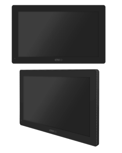 CTV-IM1030W Cloud 10 B (чёрный). Монитор домофона цветной. CTV в Петропавловске-Камчатском