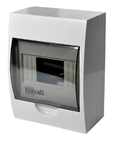 ЩРН-П-6 IP41 настенный (31009DEK). Щиток модульный с прозрачной дверцей. DEKraft в Петропавловске-Камчатском