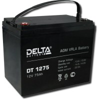 Delta DT 1275. Аккумулятор герметичный свинцово-кислотный. Delta