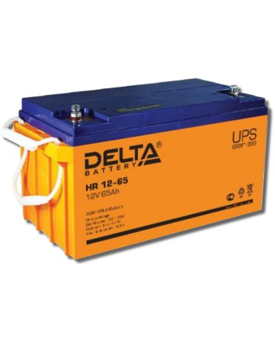 Delta HR 12-65. Аккумулятор герметичный свинцово-кислотный. Delta в Петропавловске-Камчатском