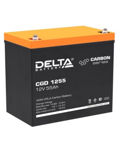 Delta CGD 1255. Аккумулятор герметичный свинцово-кислотный. Delta в Петропавловске-Камчатском