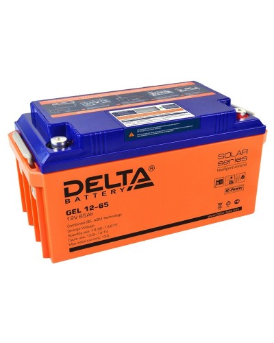Delta GEL 12-65. Аккумулятор герметичный свинцово-кислотный. Delta в Петропавловске-Камчатском