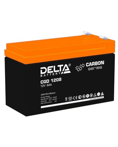 Delta CGD 1208. Аккумулятор герметичный свинцово-кислотный. Delta в Петропавловске-Камчатском