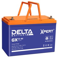 Delta GX 12-90. Аккумулятор герметичный свинцово-кислотный. Delta