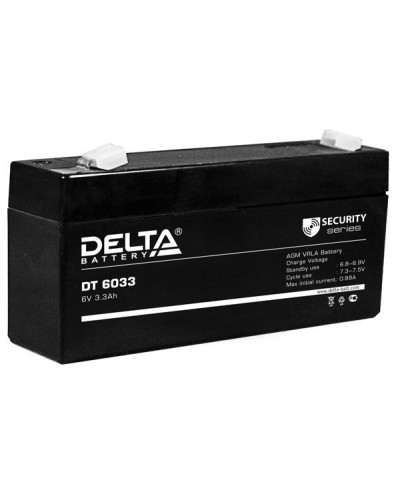 Delta DT 6033 (125мм). Аккумулятор герметичный свинцово-кислотный. Delta в Петропавловске-Камчатском