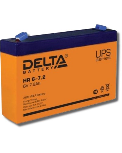 Delta HR 6-7.2. Аккумулятор герметичный свинцово-кислотный. Delta в Петропавловске-Камчатском