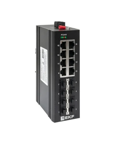 TSX-U-8GX/SFP-8GT. Промышленный неуправляемый коммутатор. EKF в Петропавловске-Камчатском