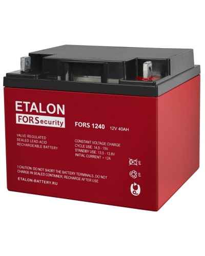 ETALON FORS 1240. Аккумулятор герметичный свинцово-кислотный. ETALON в Петропавловске-Камчатском
