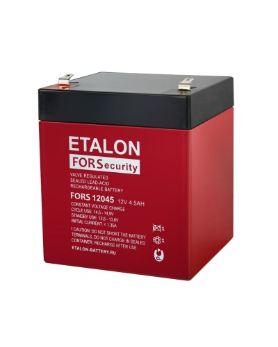 ETALON FORS 12045. Аккумулятор герметичный свинцово-кислотный. ETALON в Петропавловске-Камчатском