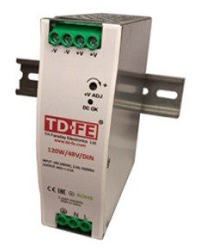 120W/48V/DIN. Блок питания. FARADAY в Петропавловске-Камчатском