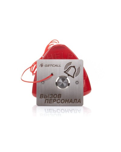 GC-0423B1. Проводная влагозащищенная кнопка вызова со шнуром. GETCALL в Петропавловске-Камчатском
