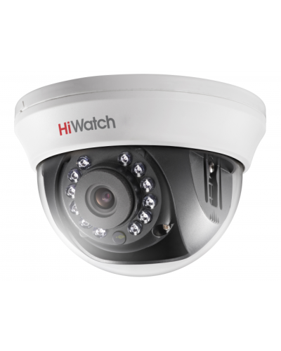 DS-T591(C) (3.6 mm). Бюджетная видеокамера мультиформатная купольная. HiWatch в Петропавловске-Камчатском