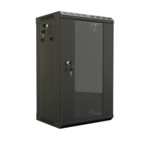 TDB-9U-GP-RAL9004. Шкаф телекоммуникационный 10 настенный, 9U. Hyperline