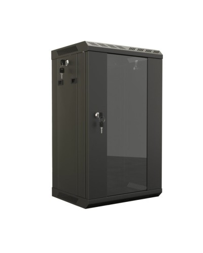 TDB-15U-GP-RAL9004. Шкаф телекоммуникационный 10 настенный, 15U. Hyperline в Петропавловске-Камчатском