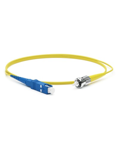 FC-S2-9-SC/UR-ST/UR-H-1M-LSZH-YL. Патч-корд волоконно-оптический одномодовый. Hyperline в Петропавловске-Камчатском