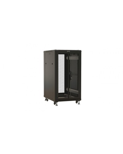 TTBR-2766-DD-RAL9004. Шкаф телекоммуникационный 19 напольный 27U. Hyperline в Петропавловске-Камчатском