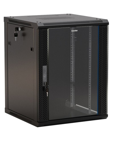 TWB-1866-GP-RAL9004. Шкаф телекоммуникационный 19 настенный 18U. Hyperline в Петропавловске-Камчатском
