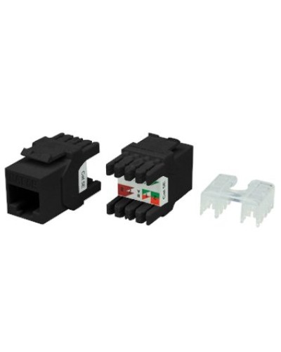 KJ8-8P8C-C5e-180-BK. Вставка Keystone Jack RJ-45. Hyperline в Петропавловске-Камчатском