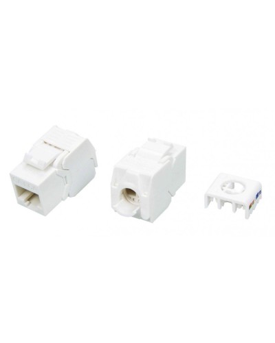KJ8-8P8C-C6A-180-TLS-WH. Вставка Keystone Jack RJ-45. Hyperline в Петропавловске-Камчатском
