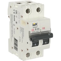 M06N 2P B 32А 6кА ARMAT (AR-M06N-2-B032). Автоматический выключатель. IEK