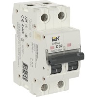 M10N 2P C 32А 10кА ARMAT (AR-M10N-2-C032). Автоматический выключатель. IEK
