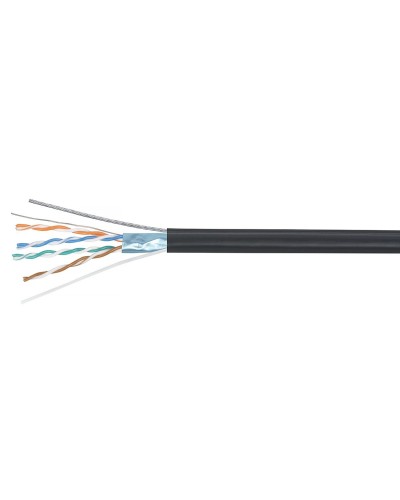 GENERICA F/UTP кат. 5E 100МГц 4 пары LDPE OUTDOOR трос 1,2мм черный (BC3-C5E04-359-305-G). Кабель «витая пара» (LAN) для структурированных систем связи. IEK в Петропавловске-Камчатском